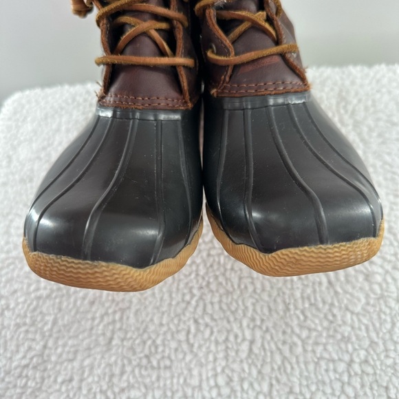 Sperry Brown Salt Water Duck Rain Boots - Picture 4 of 6